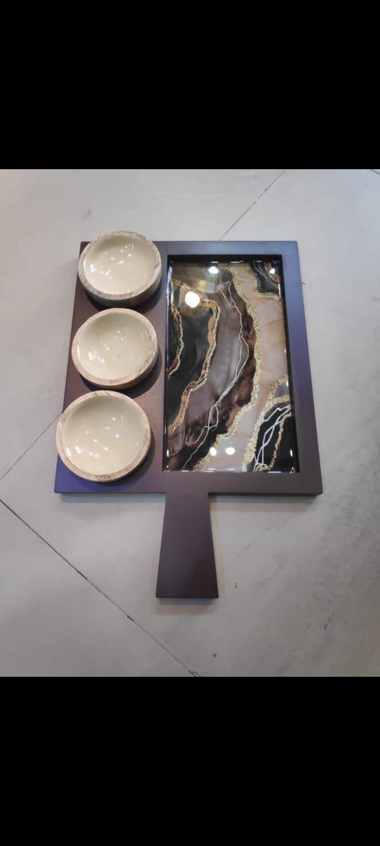 Wooden Resin Tray